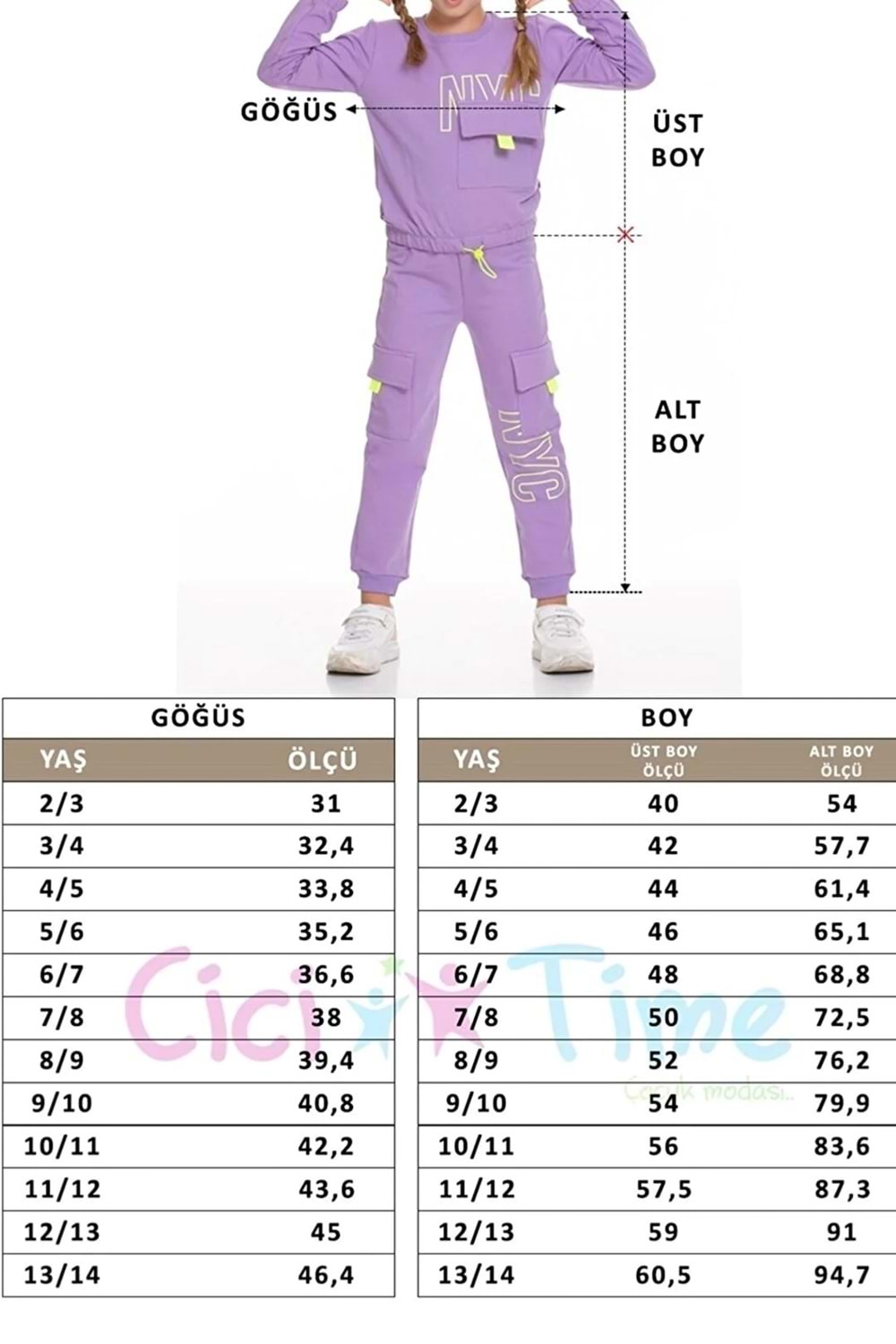 Kız Çocuk Fantastic Baskılı Eşofman Takımı Mnk0518