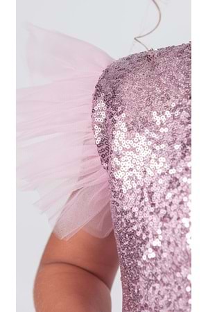 Tüllü Kız Çocuk KPL Elbise MNK0526