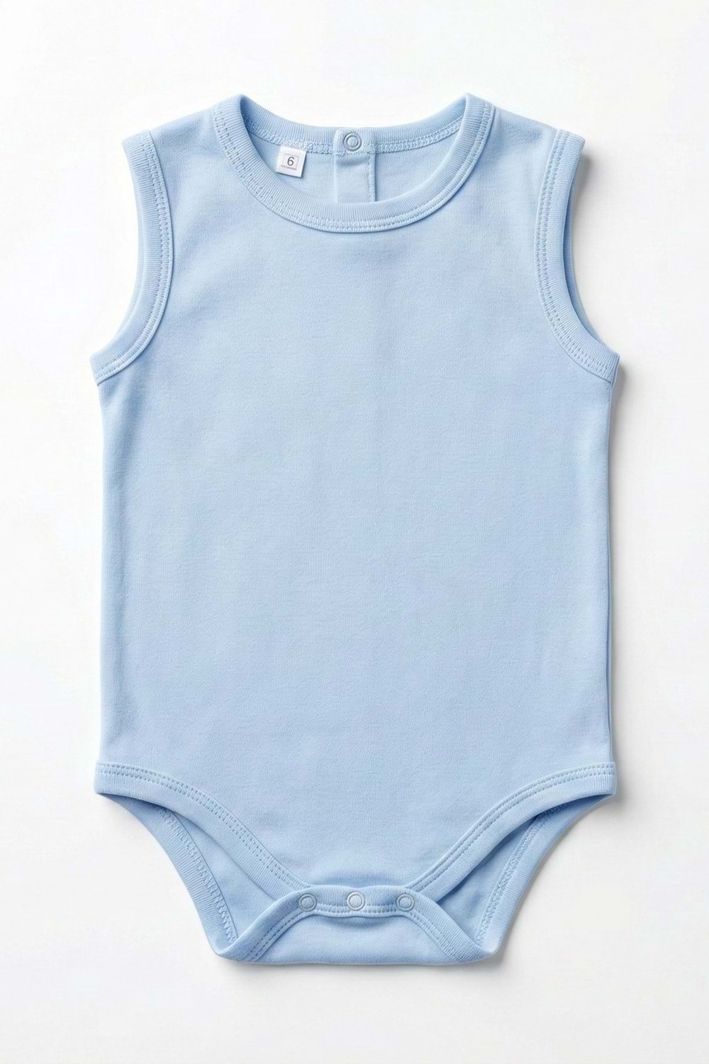 Bebek Çıtçıtlı Kolsuz Zıbın Badi MNK0527