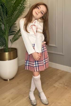 Şort Etek Kız Çocuk Takım MNK0561