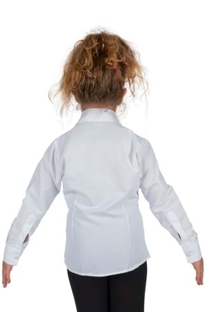 Düz Renk Kız Çocuk Gömlek MNK0576