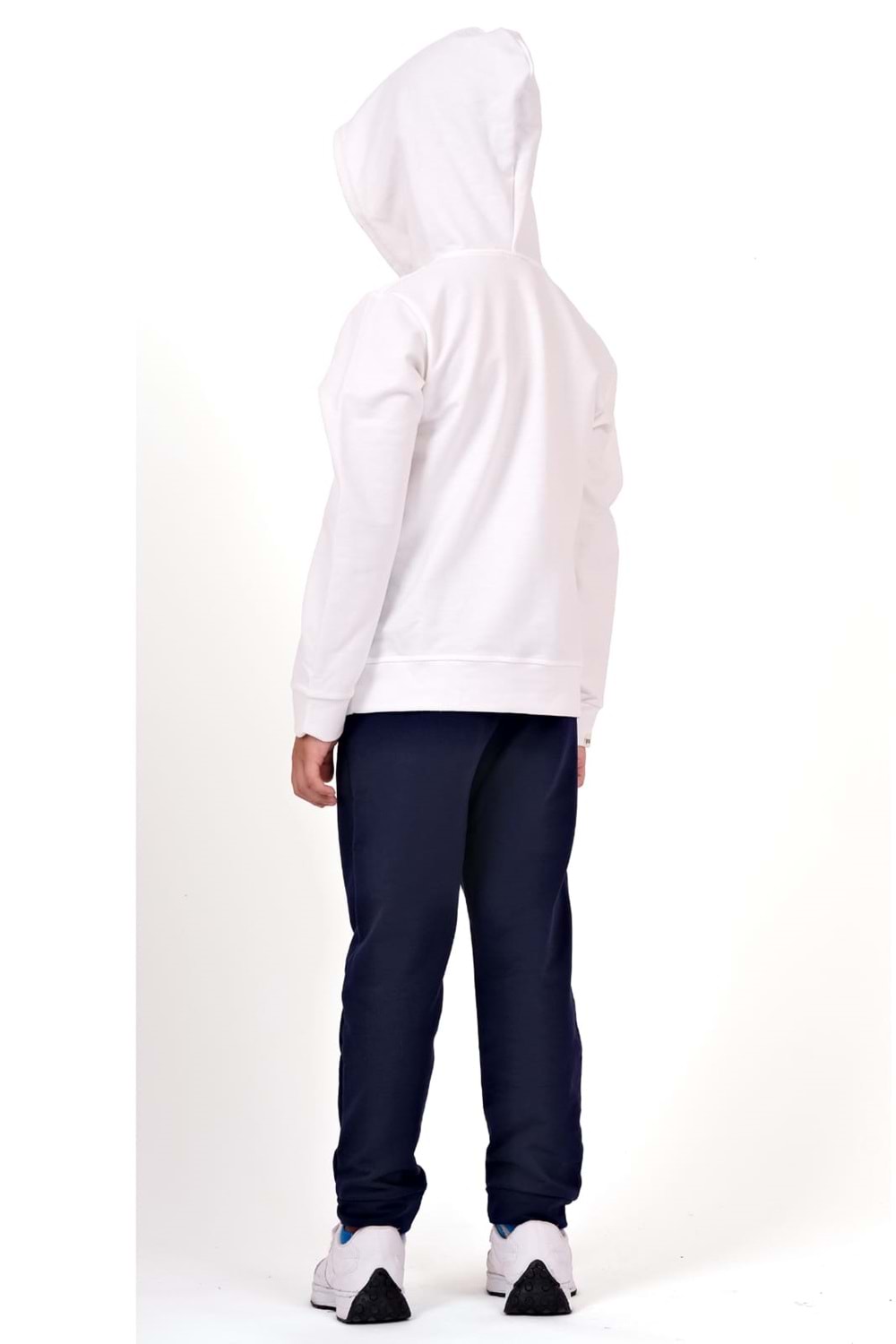 Bisiklet Baskılı Kapşonlu Çocuk Eşofman MNK0615