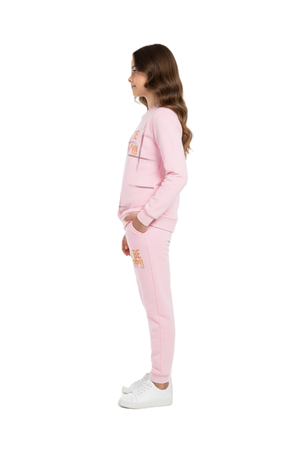 To Be Happy Motif Kız Çocuk Eşofman MNK0624