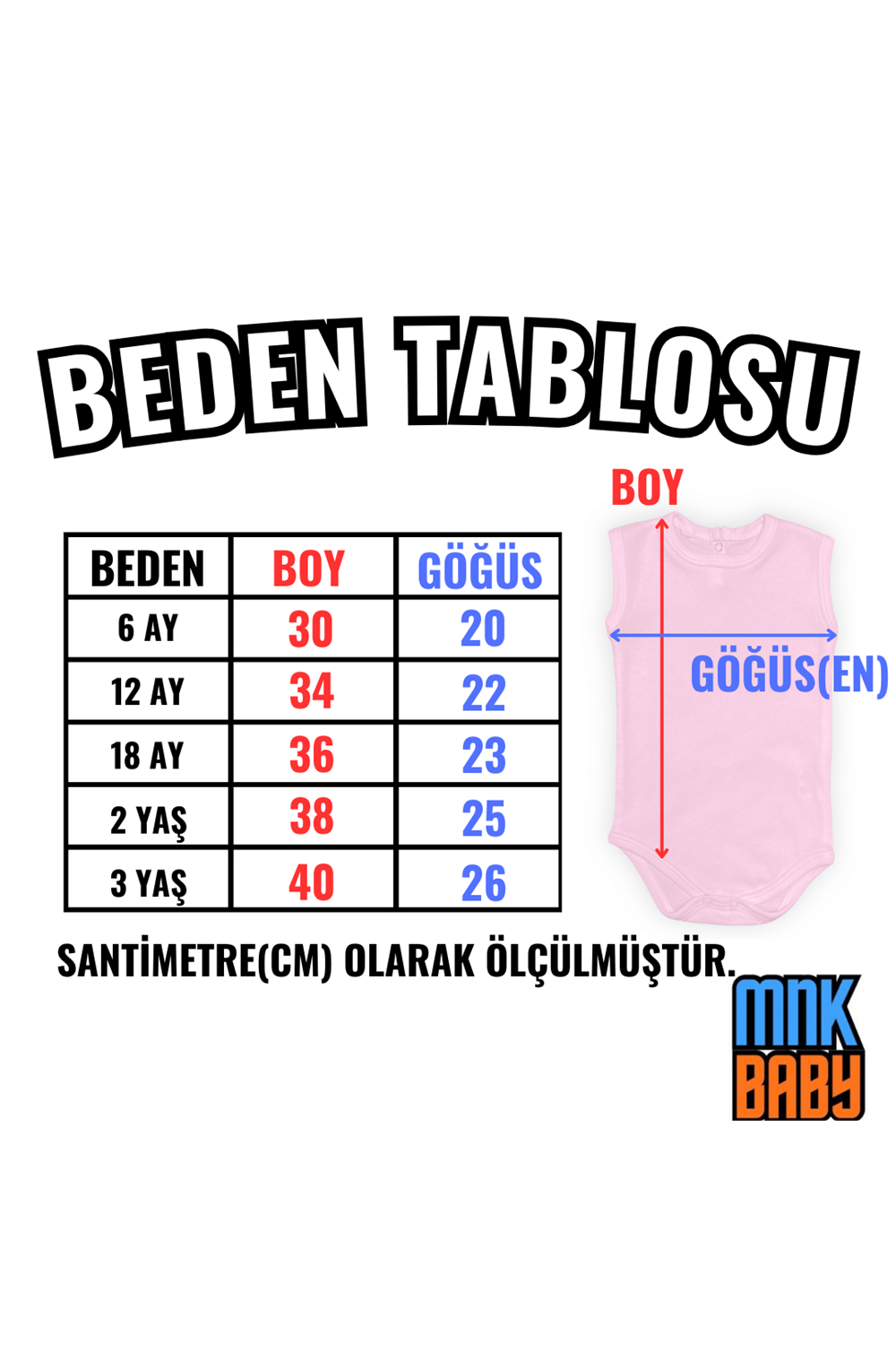 Tilki Baskılı Bebek Body Zıbın Çıtçıtlı Badi
