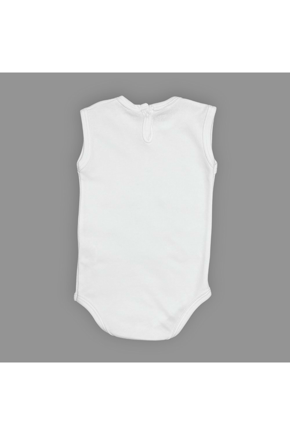 Uykucu Panda Baskılı Bebek Body Zıbın Çıtçıtlı Badi