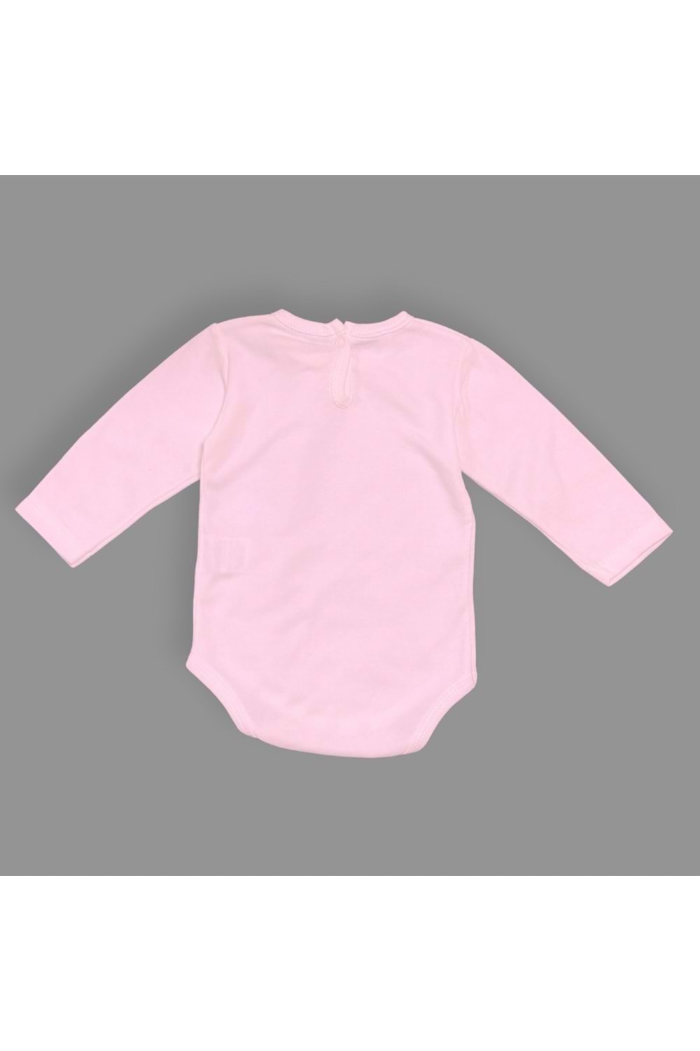 Baskılı Kahve Seven Kediler Bebek Çıtçıtlı Body - MNK0659-PEMBE-1 YAŞ