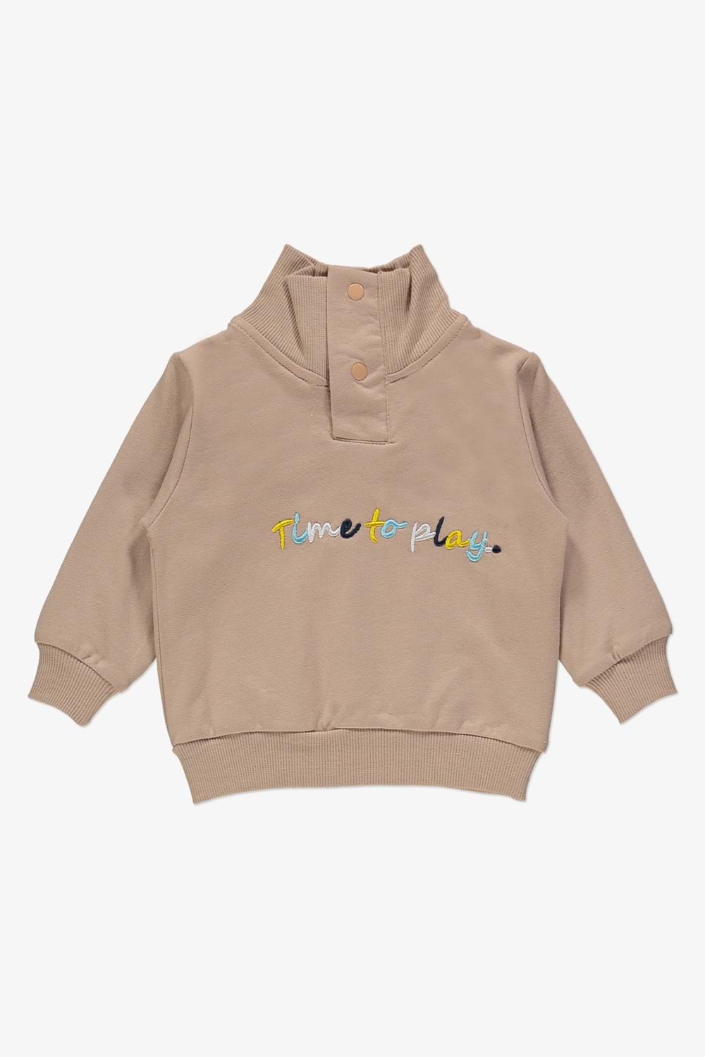 Time To Play Nakış Erkek Bebek 2İplik Eşofman Takım MNK14100