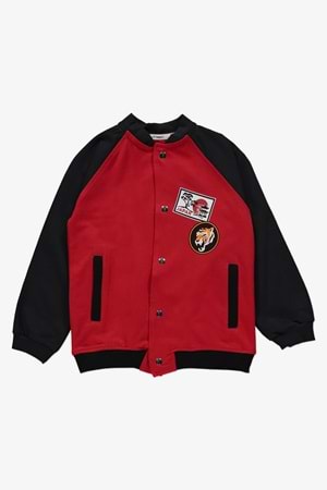 Kolej Ceketli Kaplan Motifli 2İplik Erkek Çocuk Takım MNK14234