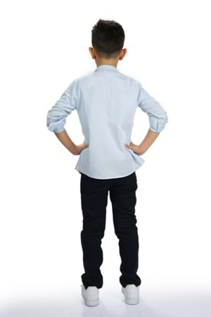 Gömlek , Pantolon , T-Shirt 3Parça Erkek Çocuk Takım MNK1754