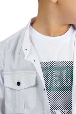 Gömlek , Pantolon , T-Shirt 3Parça Erkek Çocuk Takım MNK1754
