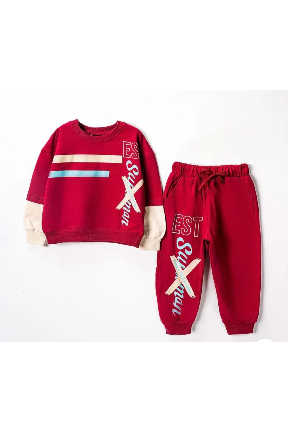 Baskılı Erkek Çocuk Eşofman MNK3113