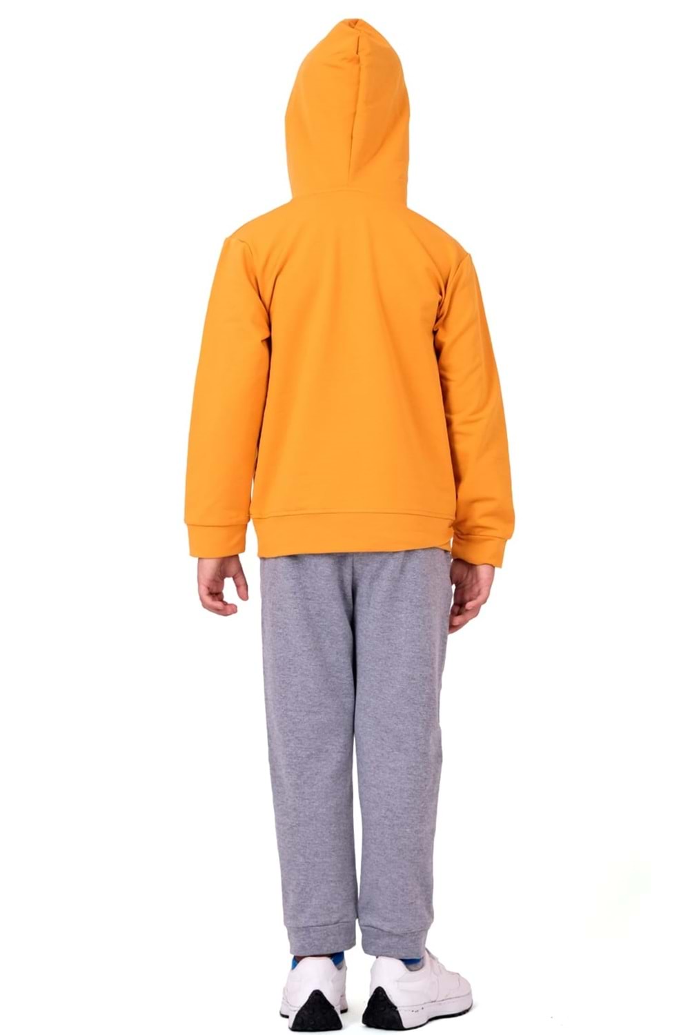 Erkek Çocuk Worldwide Winner Nakışlı Kanguru Cepli Kapüşonlu Eşofman Takımı