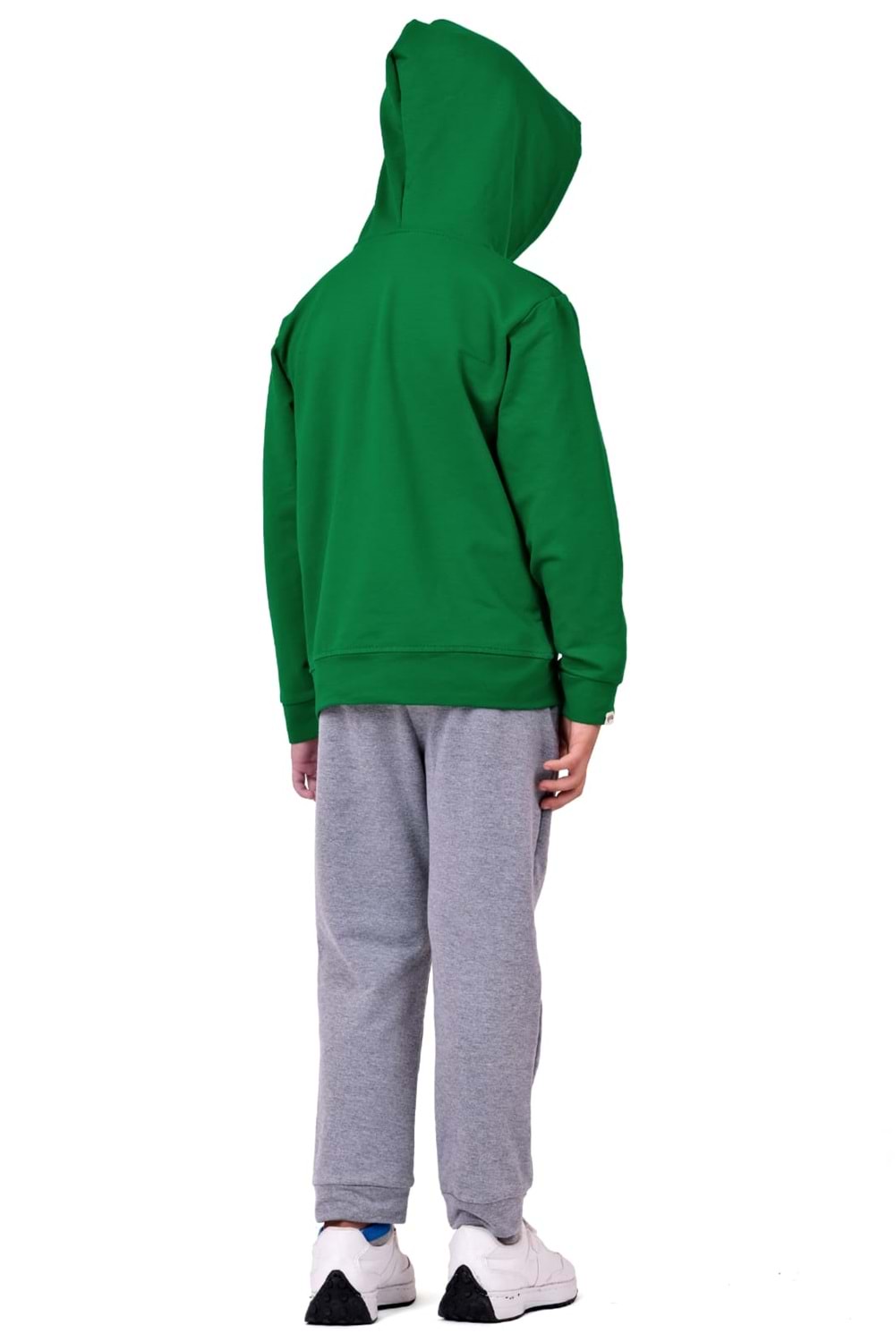 Erkek Çocuk Worldwide Winner Nakışlı Kanguru Cepli Kapüşonlu Eşofman Takımı