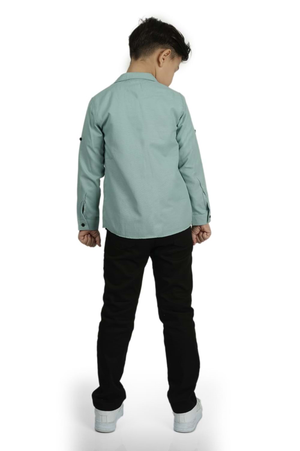 Gömlek , Pantolon , T-Shirt 3Parça Erkek Çocuk Takım MNK1754