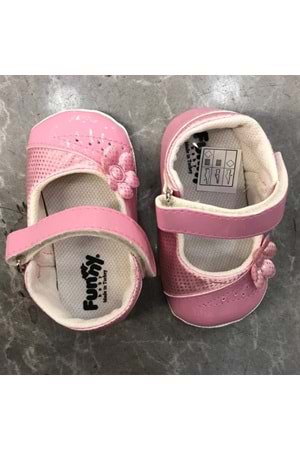 Funny Baby Pembe Kız Babet Ayakkabı
